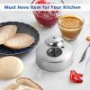 Sandwich Cutter and Sealer Stainless Steel Round Sandwich Maker Pastry Cookies Mold for Hamburgers Baking Bento Tools