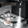 capsule + coffee powder + milk foam 3 in 1 coffee maker.  20Bar extraction French drip / mocha and other Italian espresso
